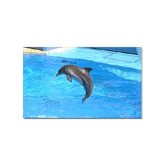 Jumping Dolphin Sticker (rectangular) by dropshipcnnet