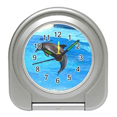 Jumping Dolphin Travel Alarm Clock