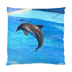 Jumping Dolphin Cushion Case (two Sides)