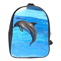 Jumping Dolphin School Bag (Large)