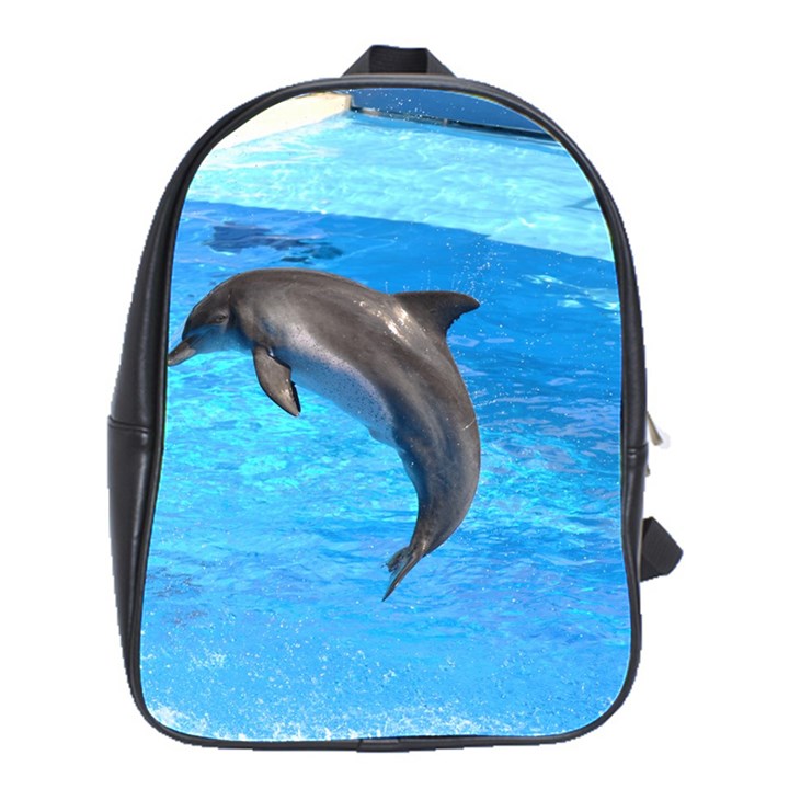 Jumping Dolphin School Bag (Large)