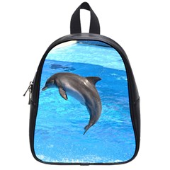 Jumping Dolphin School Bag (small) by dropshipcnnet