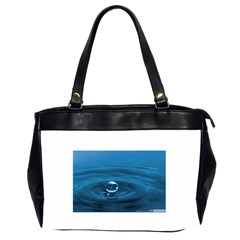 Water Drop Oversize Office Handbag (two Sides) by dogland