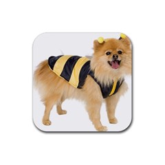 Dog Photo Rubber Coaster (square)