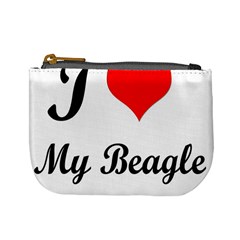 I Love My Beagle Mini Coin Purse by free