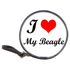 I Love My Beagle Classic 20-cd Wallet by free