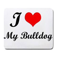 I Love My Beagle Large Mousepad