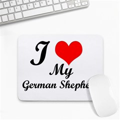 I Love My Beagle Small Mousepad by free