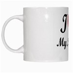 I Love My Beagle White Mug Left