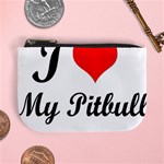 I Love My Beagle Mini Coin Purse Front