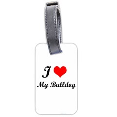 I Love My Beagle Luggage Tag (one Side) by vipstores