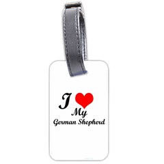 I Love My Beagle Luggage Tag (one Side) by vipstores