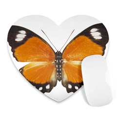 Butterfly Insect Mouse Pad (heart) by CowCowDemo