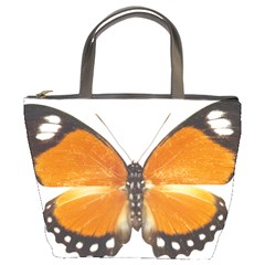 Butterfly Insect Bucket Handbag by CowCowDemo