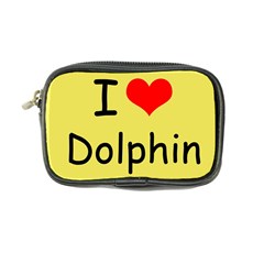 I Love Dolphin Ultra Compact Camera Case