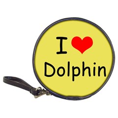 I Love Dolphin Cd Wallet