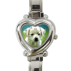 Dog1 Heart Italian Charm Watch