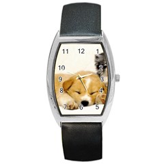 Dog2 Barrel Style Metal Watch