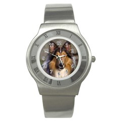 Dog4 Stainless Steel Watch