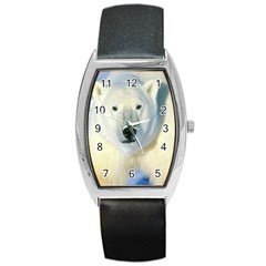 Bear1 Barrel Style Metal Watch