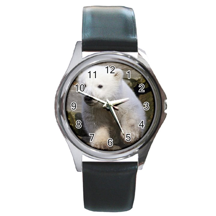 Bear3 Round Metal Watch