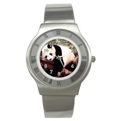 Panda1 Stainless Steel Watch