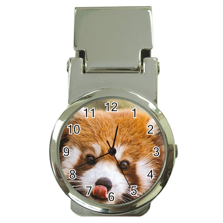 Red panda2 Money Clip Watch