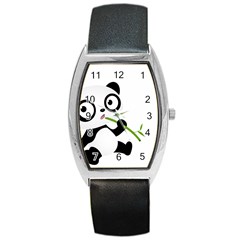 Panda3 Barrel Style Metal Watch