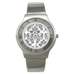 Pattern1 Stainless Steel Watch