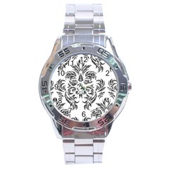 Pattern1 Stainless Steel Analogue Men’s Watch