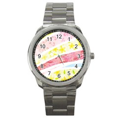 Pattern4 Sport Metal Watch