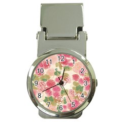 Flower3 Money Clip Watch