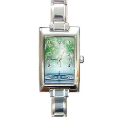 Water4 Rectangular Italian Charm Watch