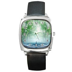 Water4 Square Metal Watch