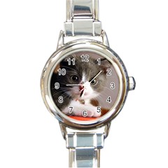 Cat1 Round Italian Charm Watch