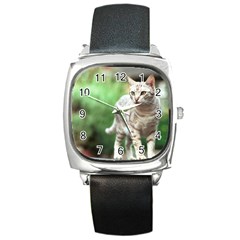 Cat2 Square Metal Watch