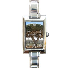 Tree2 Rectangular Italian Charm Watch