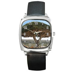 Tree2 Square Metal Watch