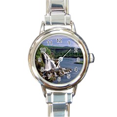 Land2 Round Italian Charm Watch