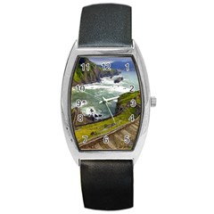 Land3 Barrel Style Metal Watch