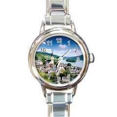 Land5 Round Italian Charm Watch