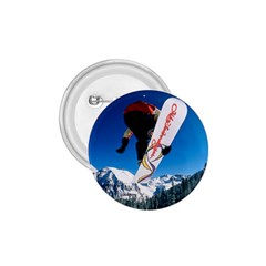 Snowboard Sport Airborne Small Button (round) by ArtsCafecom3