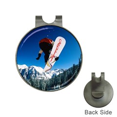 Snowboard Sport Airborne Golf Ball Marker Hat Clip