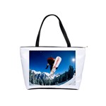 Snowboard Sport Airborne Classic Shoulder Handbag Front