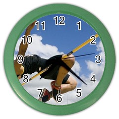 Jump  Color Wall Clock by ArtsCafecom3