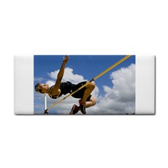 Jump  Hand Towel by ArtsCafecom3