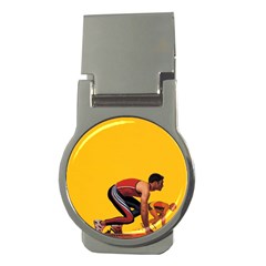 Running Sport Money Clip (round)