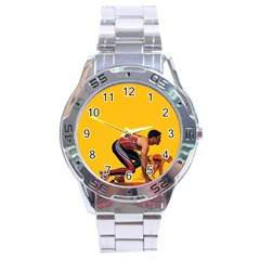 Running Sport Stainless Steel Analogue Men’s Watch