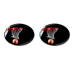 Basketball Hoops Cufflinks (oval)