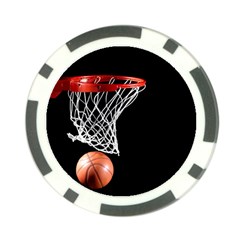 Basketball Hoops Poker Chip Card Guard (10 Pack) by ArtsCafecom3